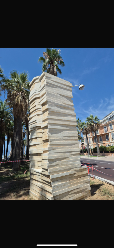 Statue « Aliotta Zooo » extérieur après intervention de nettoyage par South Drone Cleaning